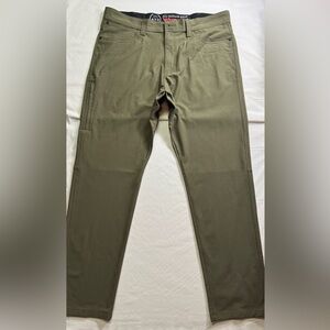 Wrangler Olive Green Men’s Pants. 
ALL Terrain Gear. 36X30